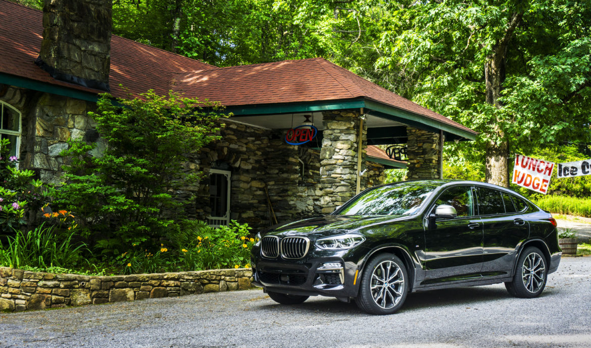 Destination Greenville, SC in the 2019 BMW X4 M40i. • Rides & Drives