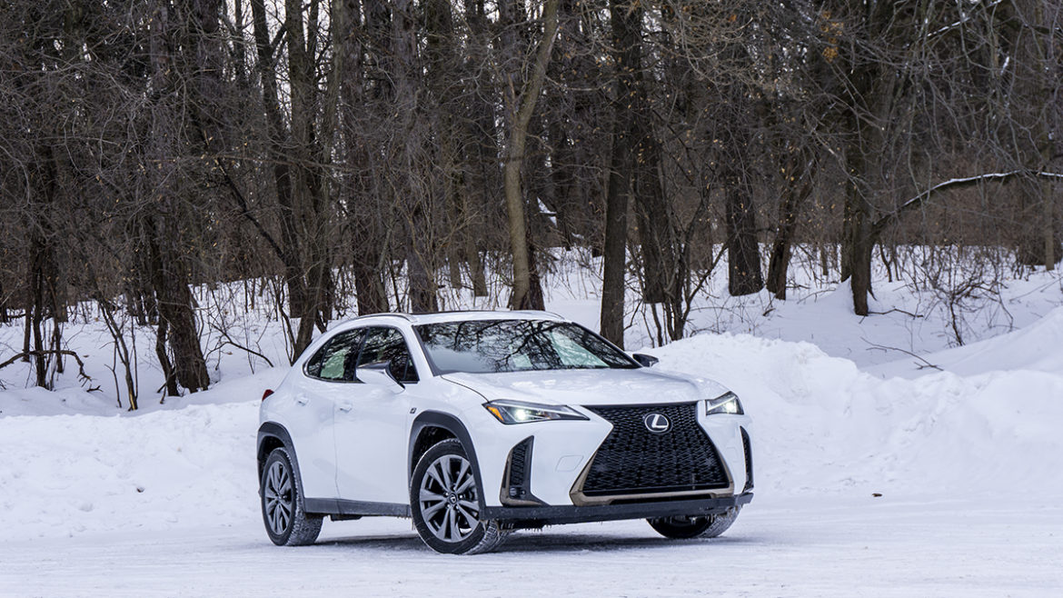 Driven Lexus UX 200 F Sport, snow days are no problem
