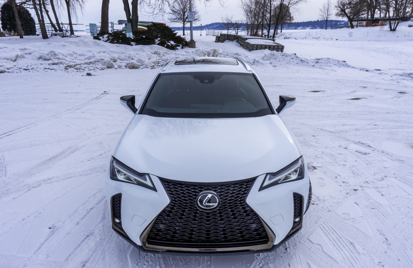 Driven Lexus UX 200 F Sport, snow days are no problem